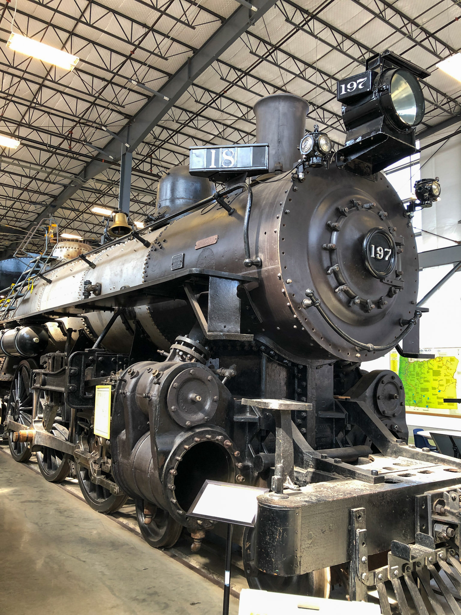 Oregon Railroad & Navigation 197 (1905). Being restored to operation at the Oregon Rail Heritage Center