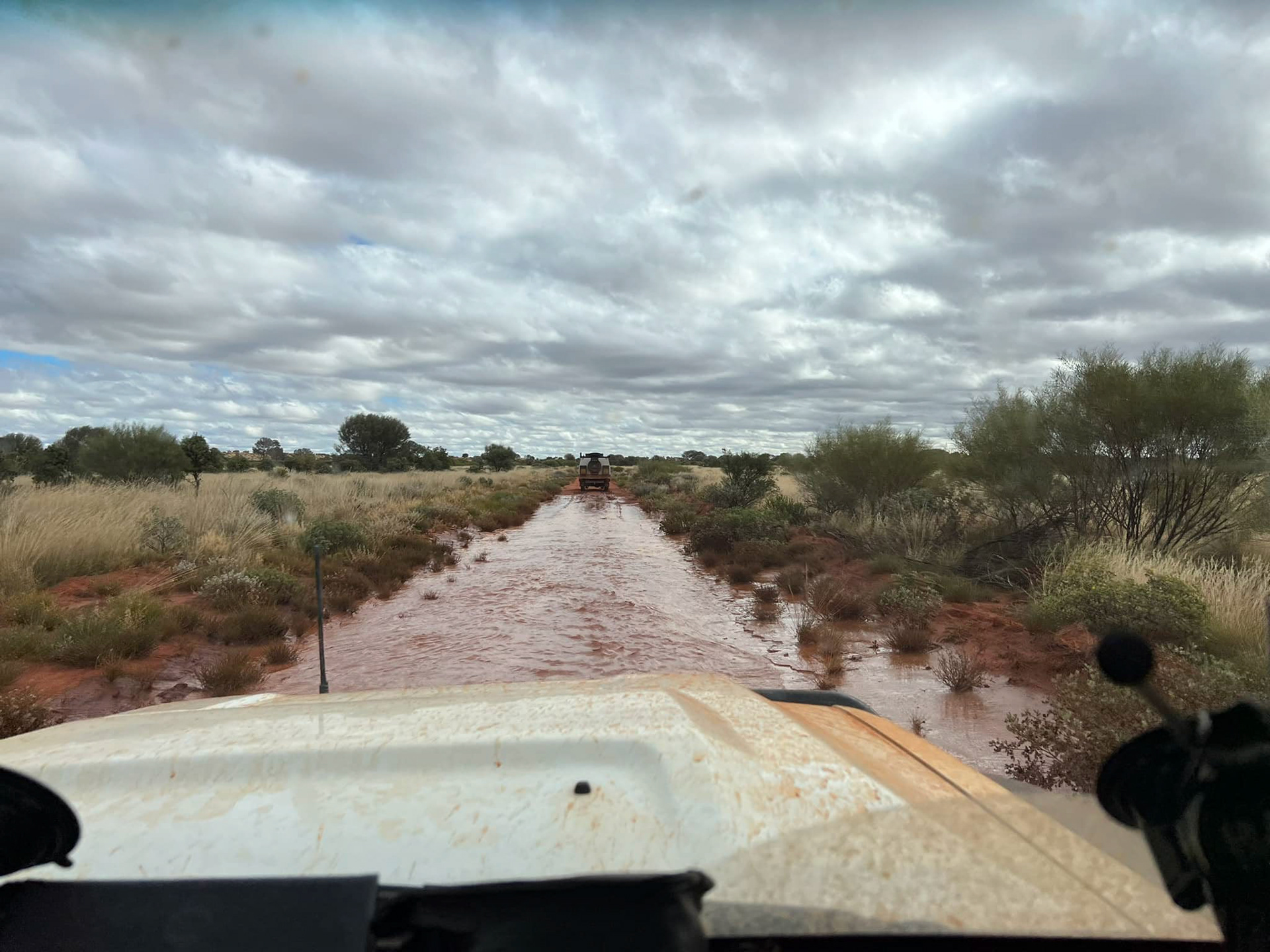 On the way back from Kiwirrkurra