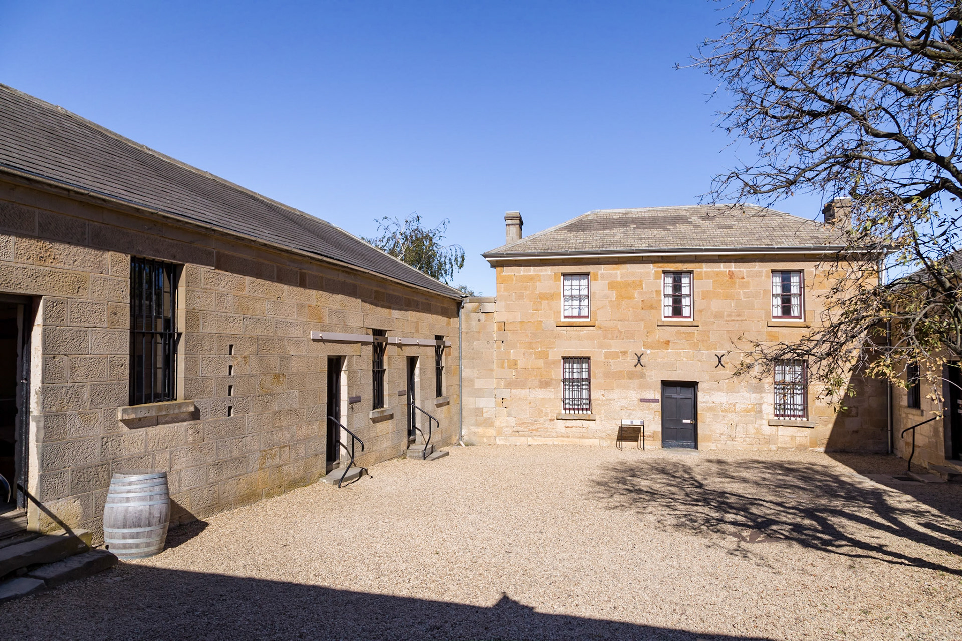 Historic Richmond Gaol: built 1825, Australia's oldest existing and best preserved colonial gaol.