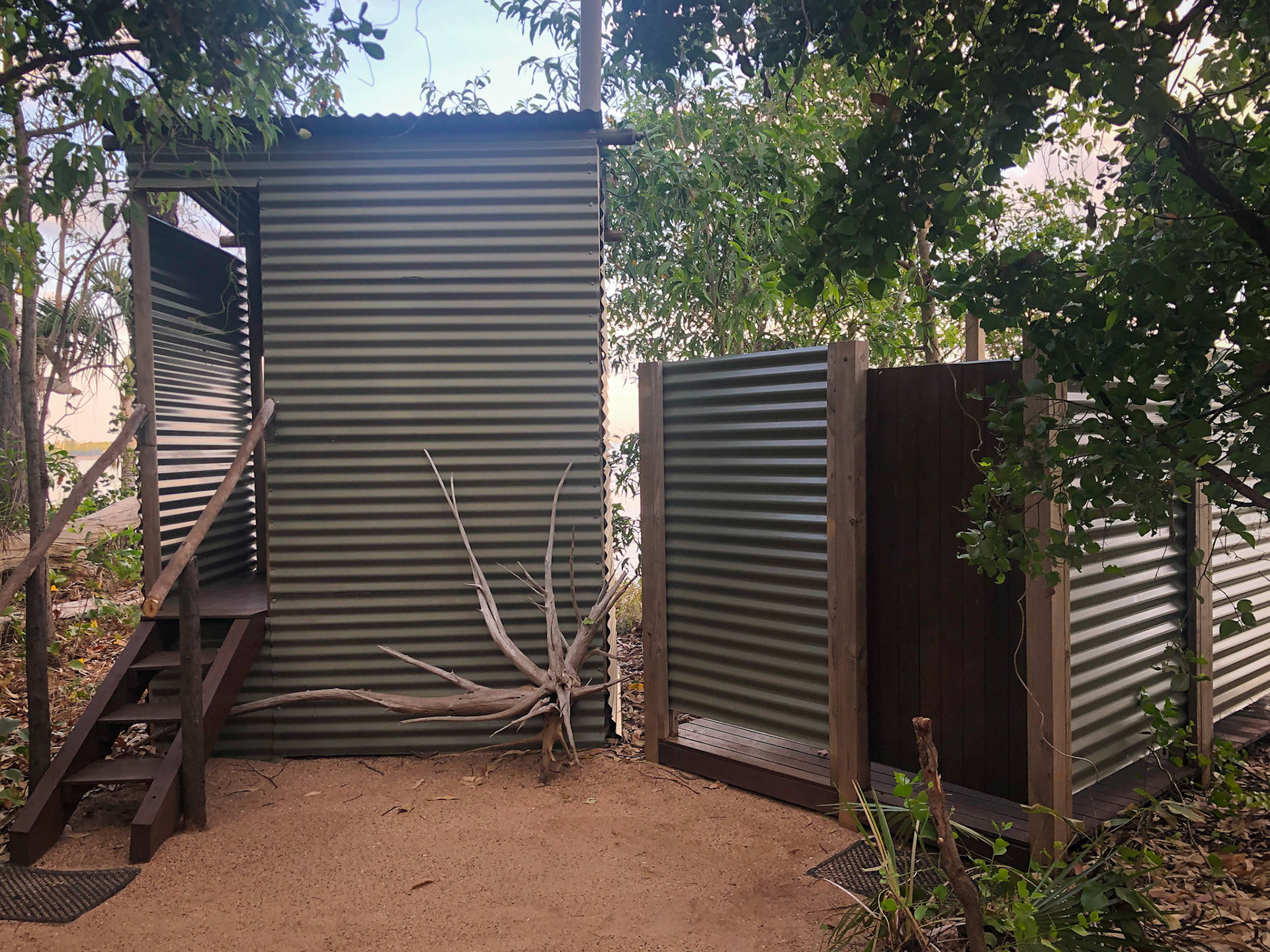 Cobourg Coastal Camp, toilet and shower places