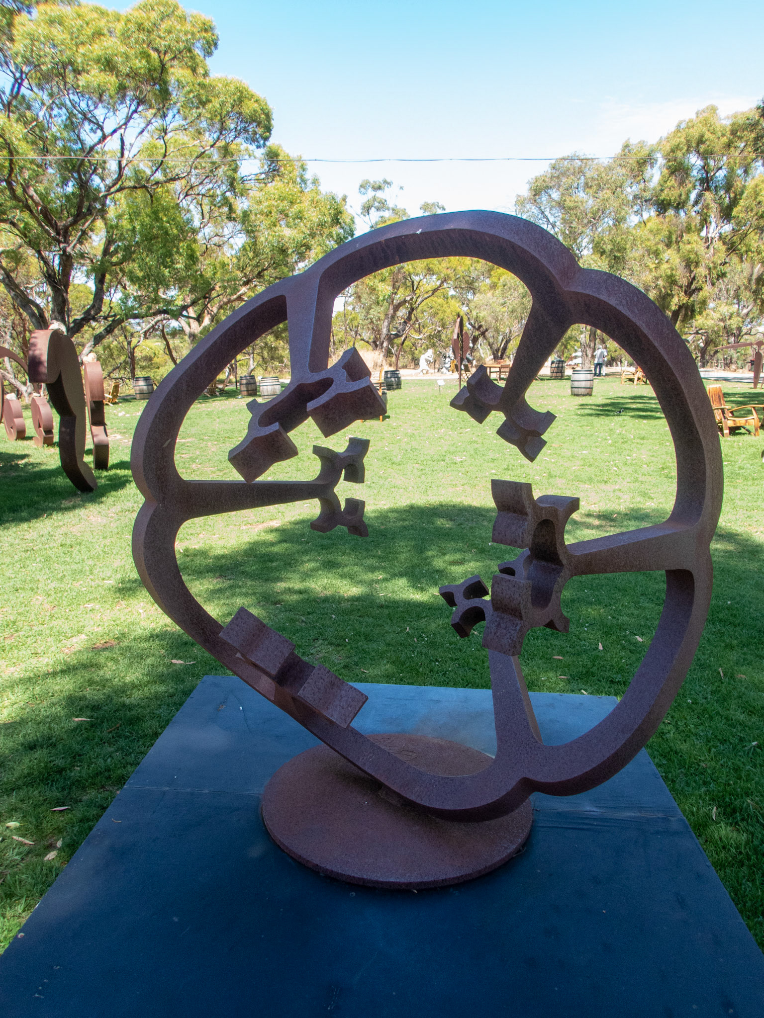 sculpture retrospective by artist Greg Johns