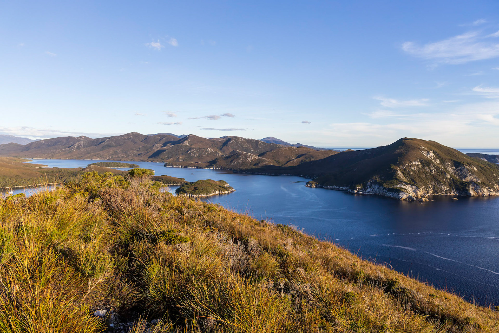 On the climb up Mount Milner