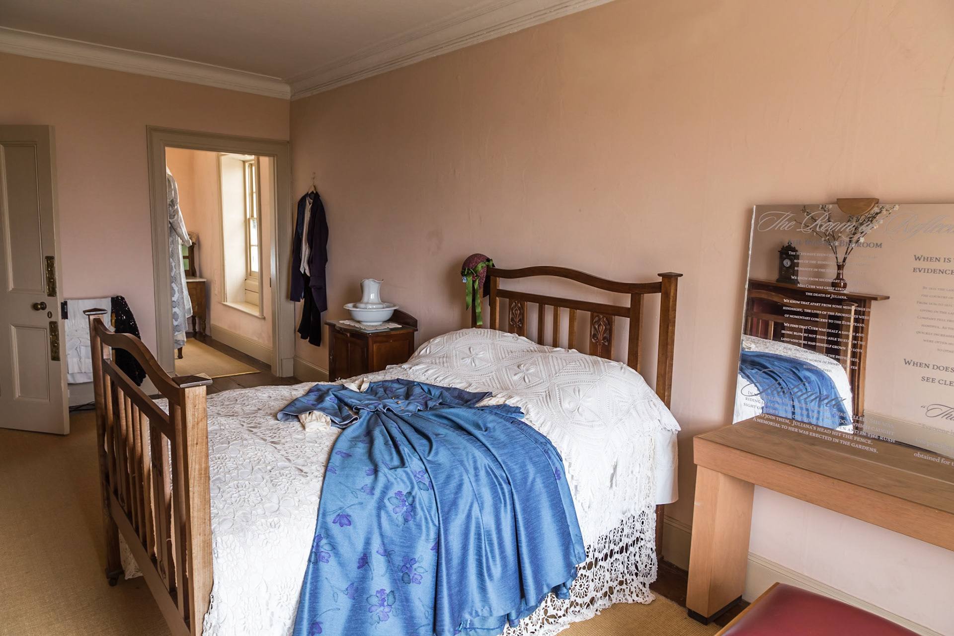 Master Bedroom. Highfield Historic Site.
