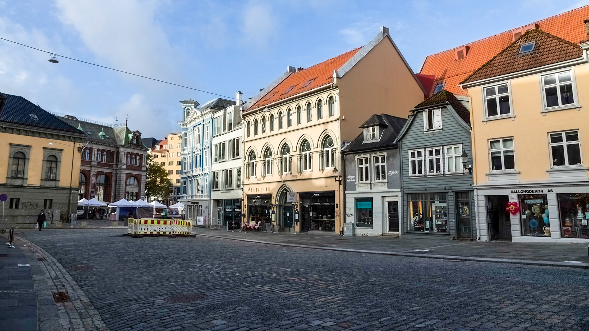 On a walk around the streets of old Bergen