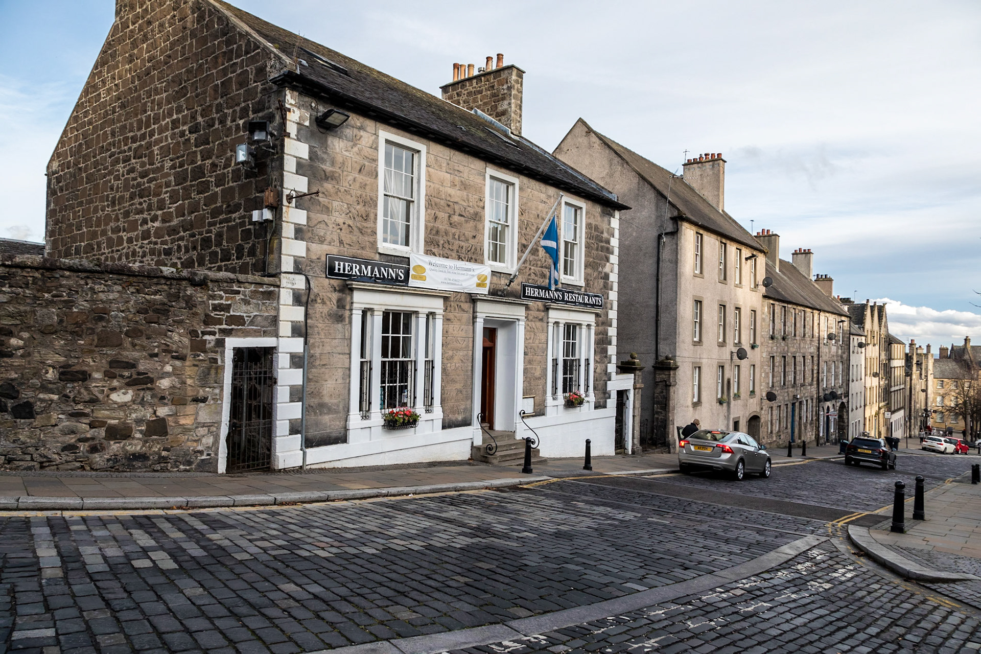 In the Old Town below Stirling Castle