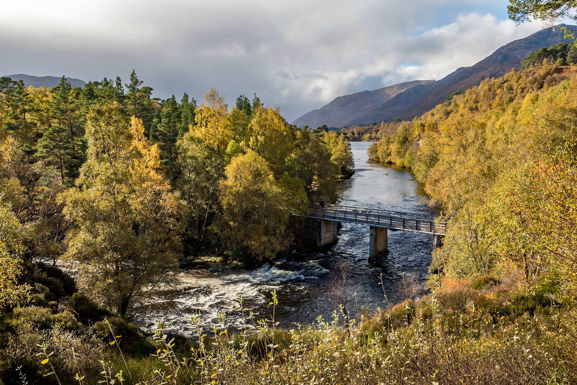 River Affric in Glen Affric, Highlands