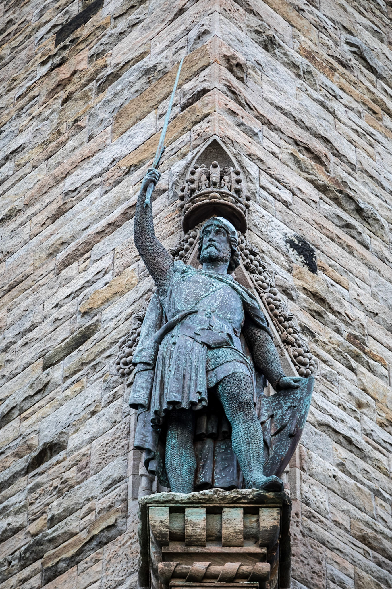 Wallace statue . The National Wallace Monument