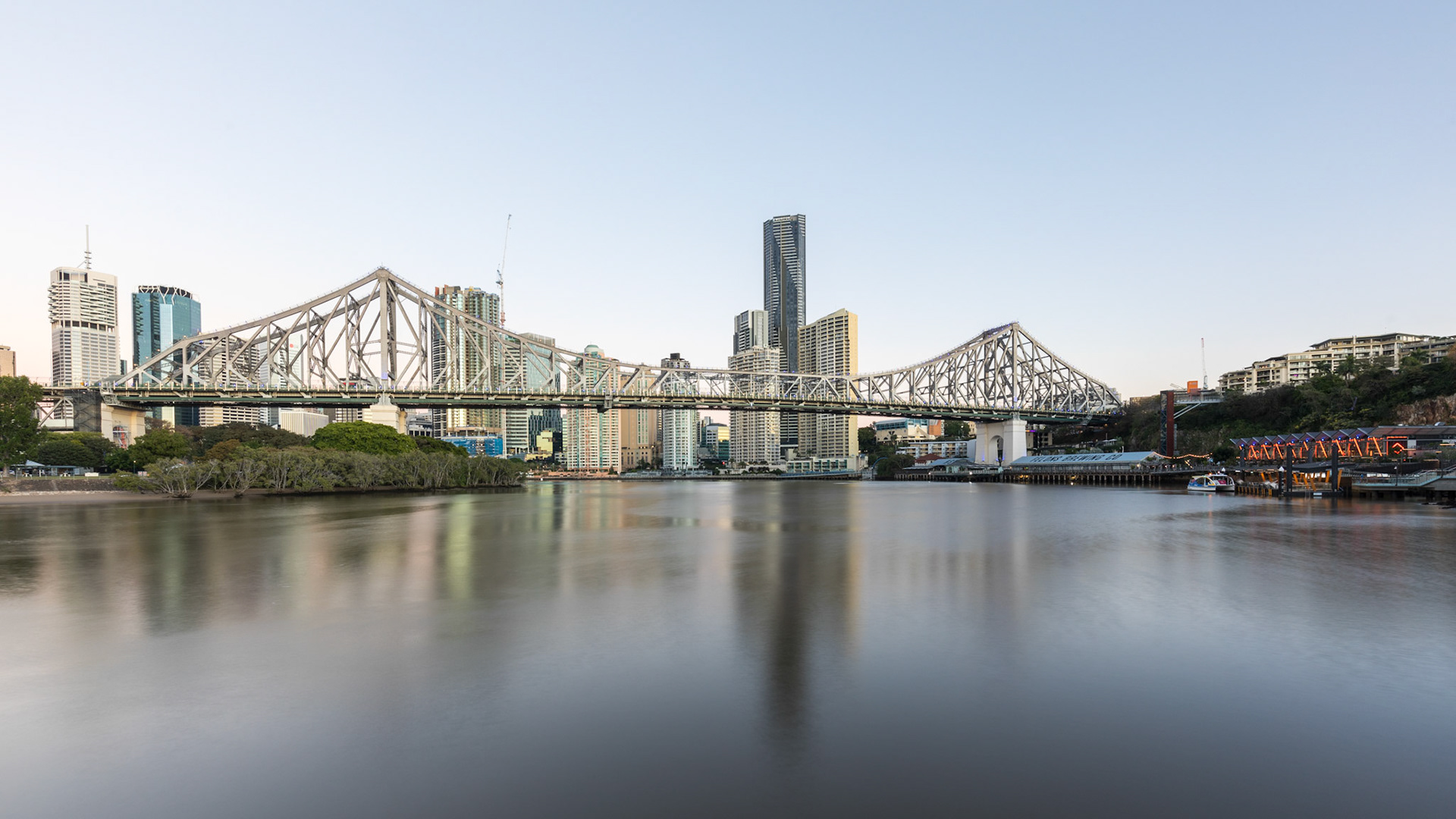 Morning Dawn View (06:30) from the Brisabne River Walk