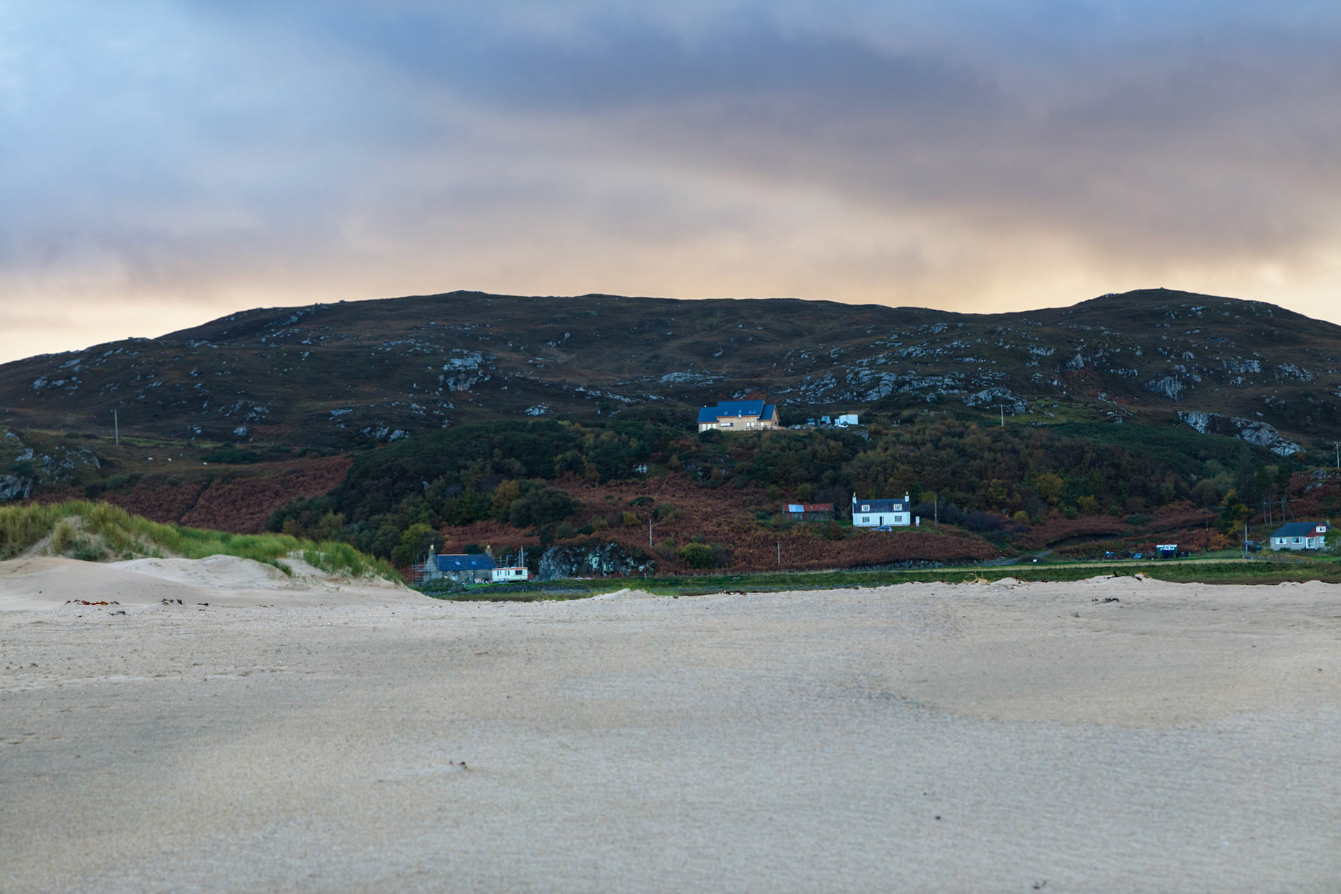Torrisdale Beach, late afternoon