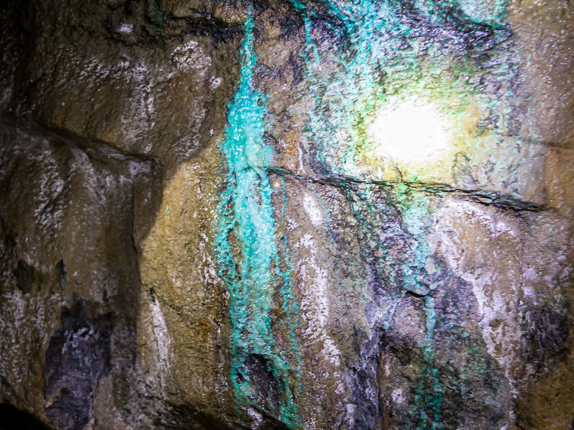 Underground Mine; 1890s Copper/Gold/Silver