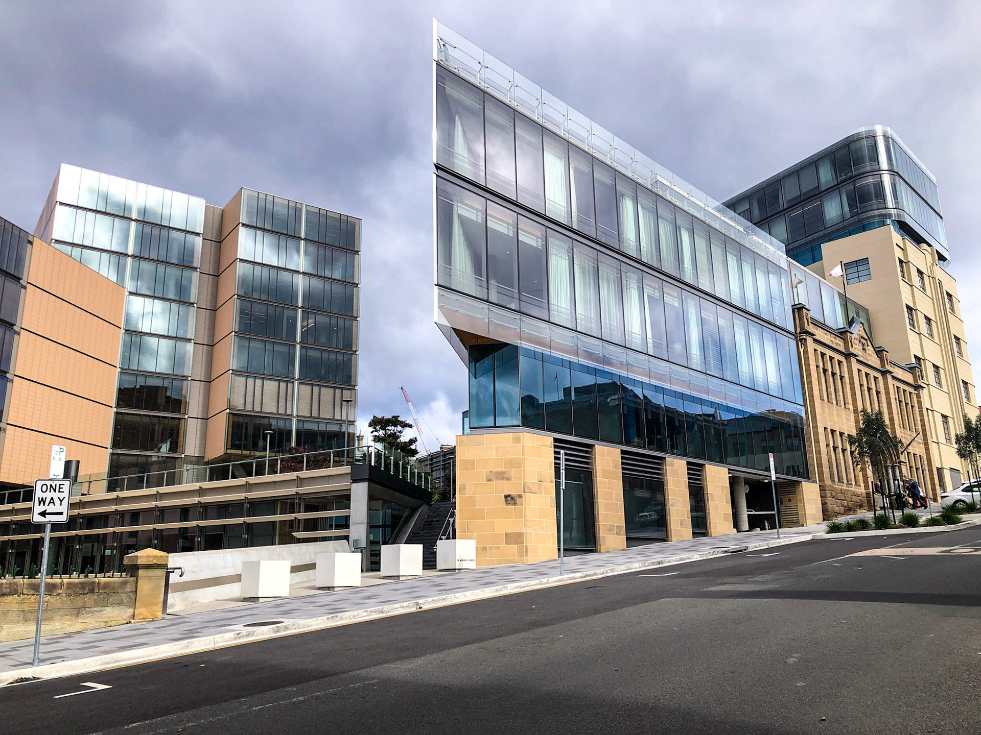 Modern architecture on Murray Street