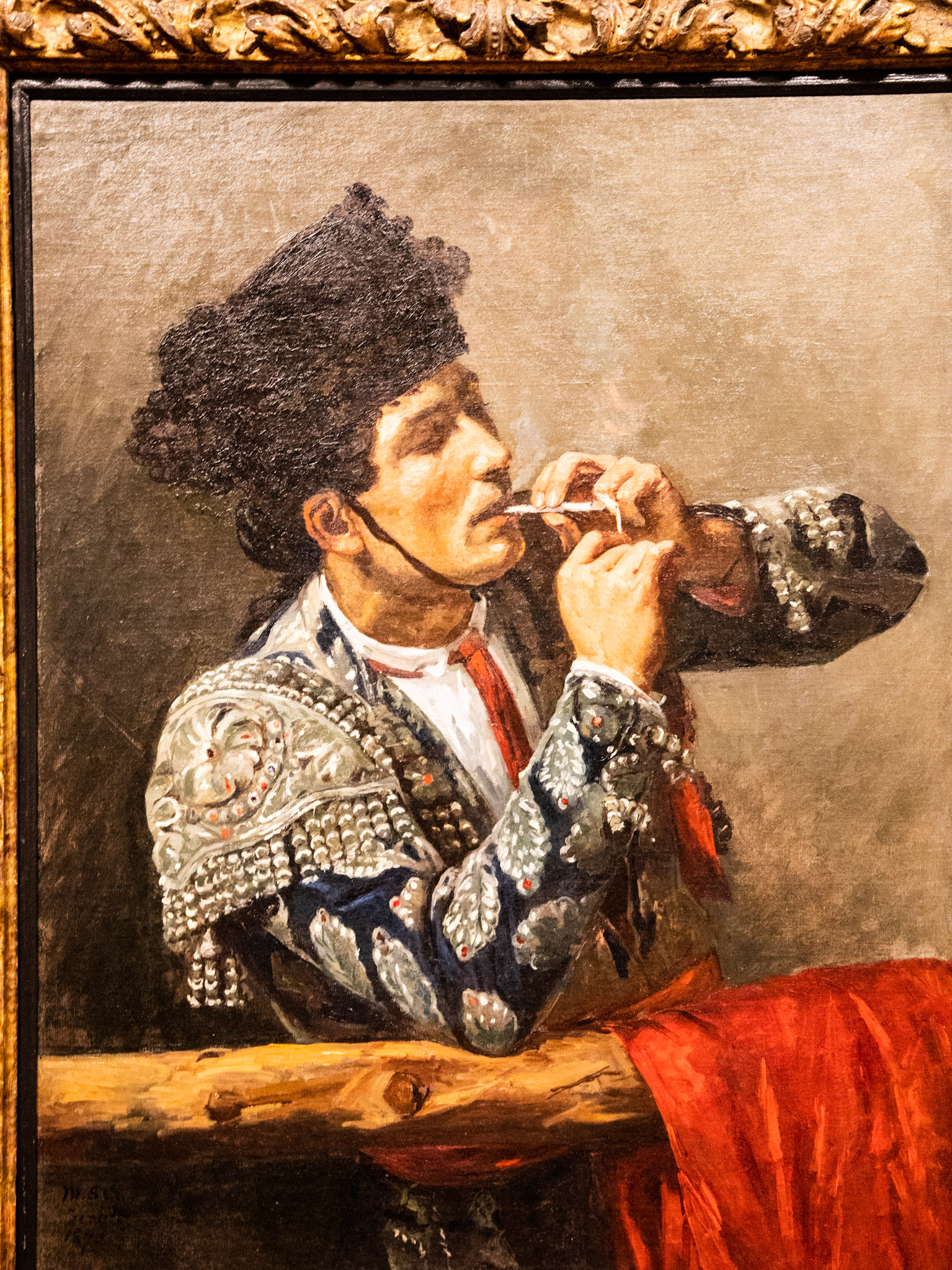 "After the Bullfight" (1873), Mary Cassatt. The Art Institute of Chicago