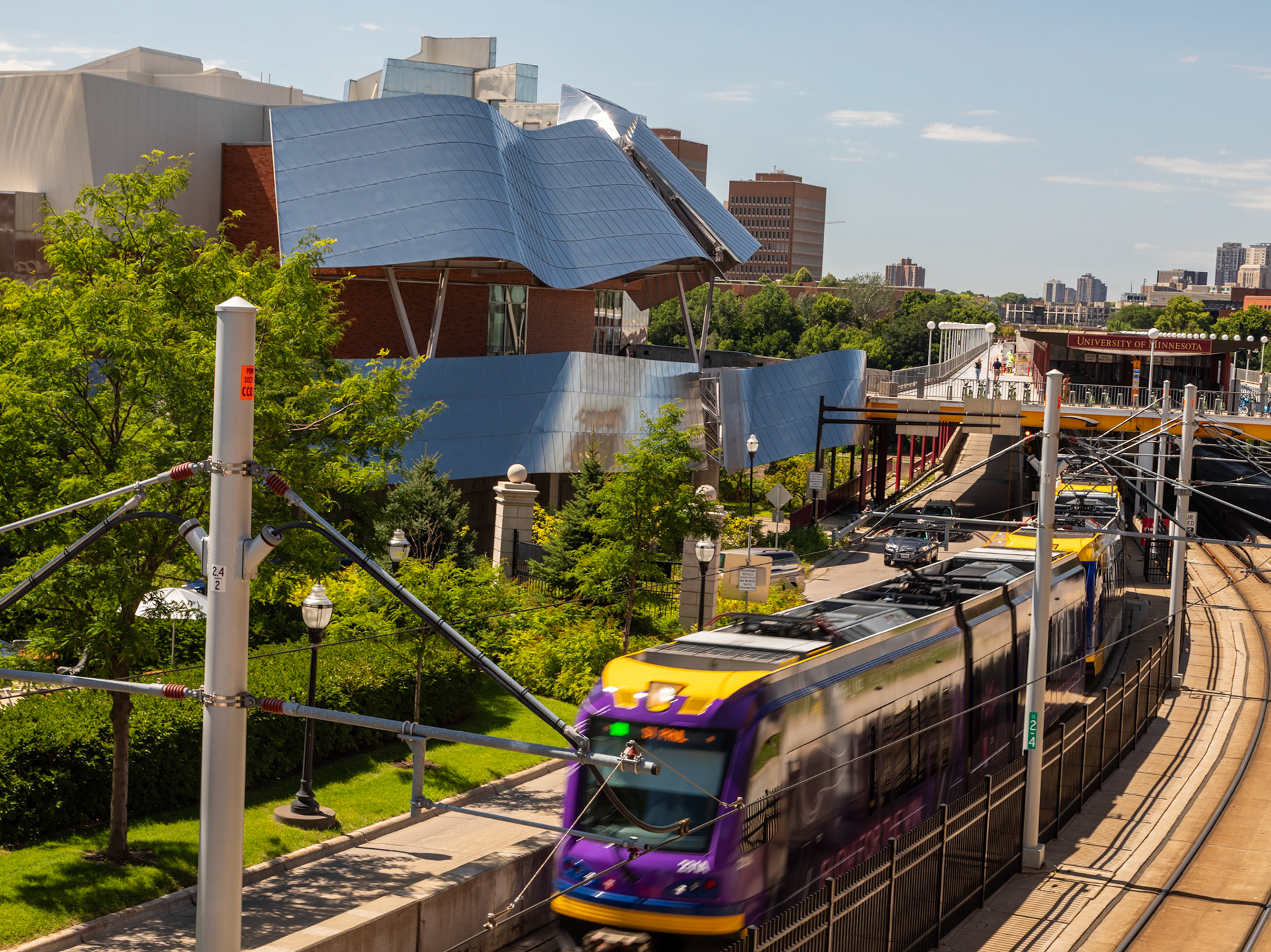East Bank Station at the University of Minnesota