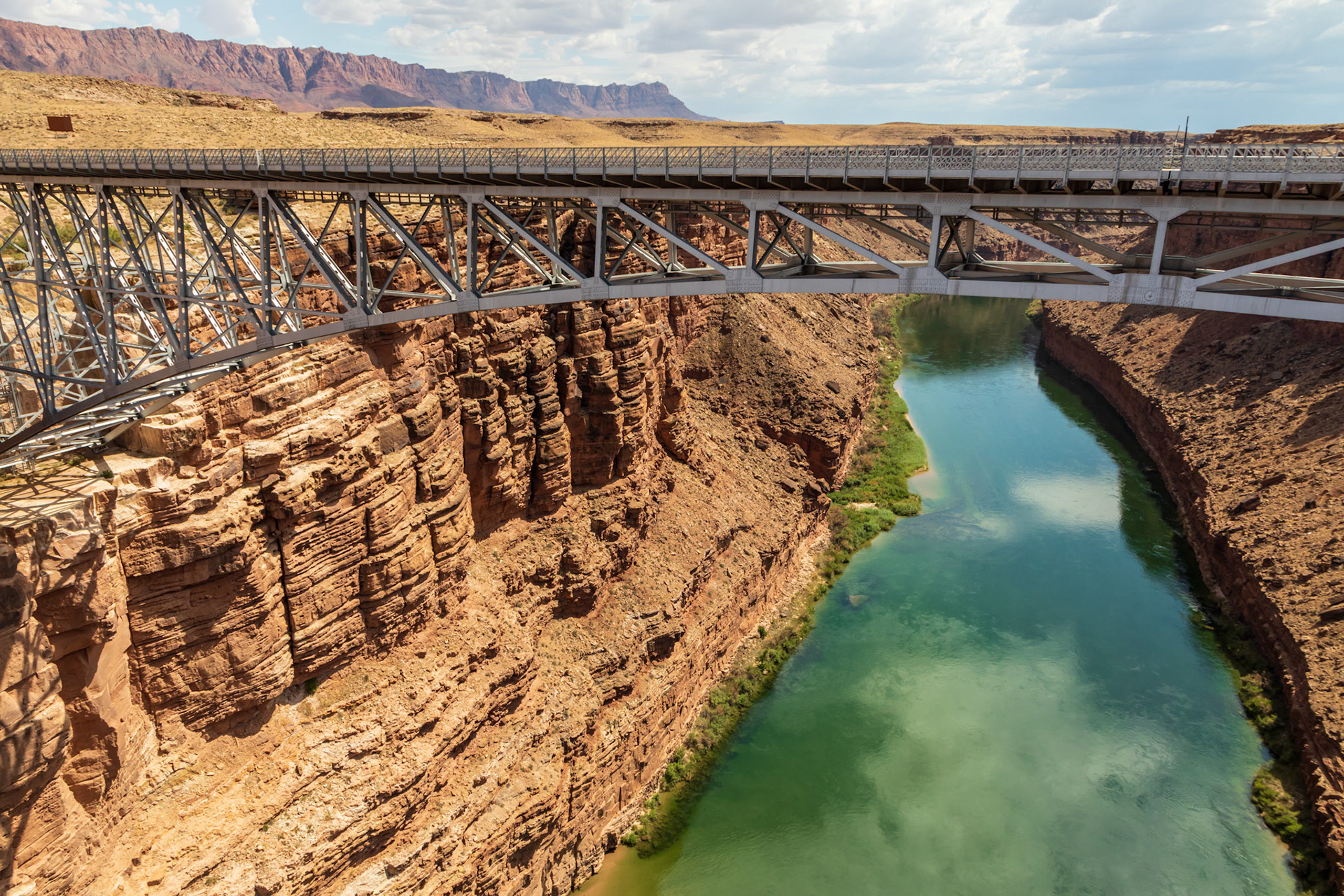 Navajo Bridge across the Colorado River, Marble Canyon