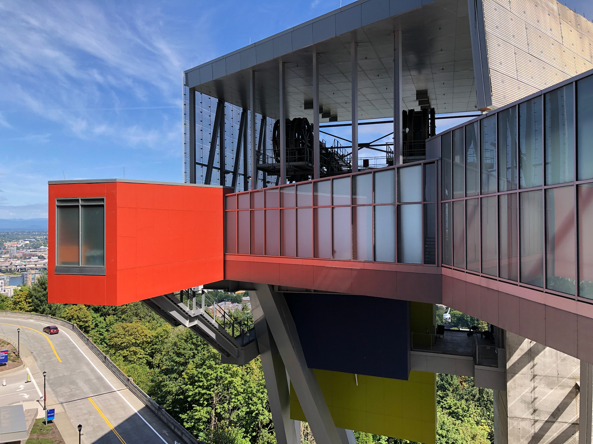 Marquam Hill Upper Tram Terminal
