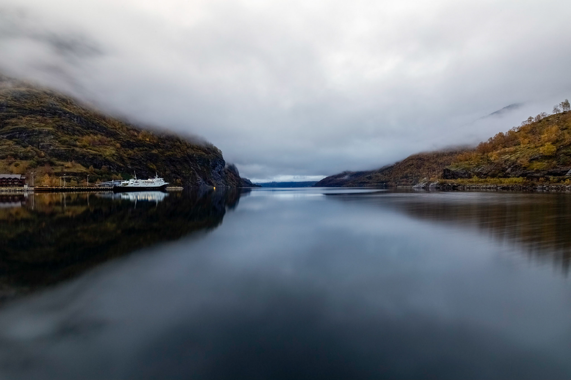 In and around the village of Flåm at the end of the Aurlandsfjord.