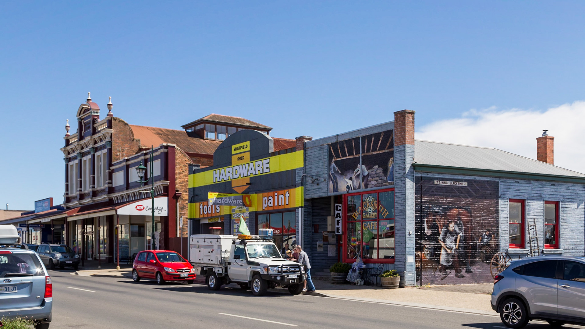 Sheffield, the 'Town of Murals'