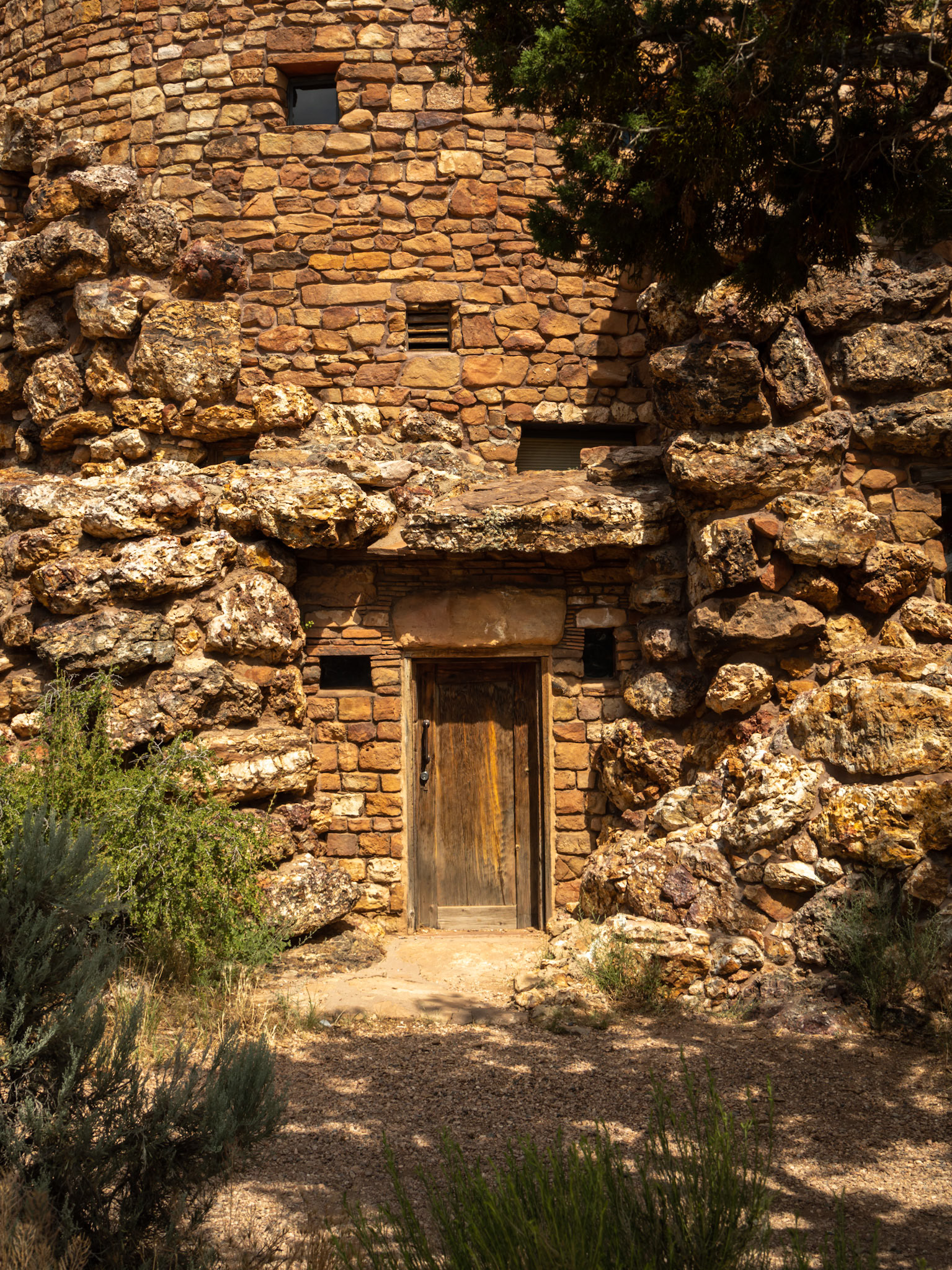 Desert View; old door in to the Watchtower