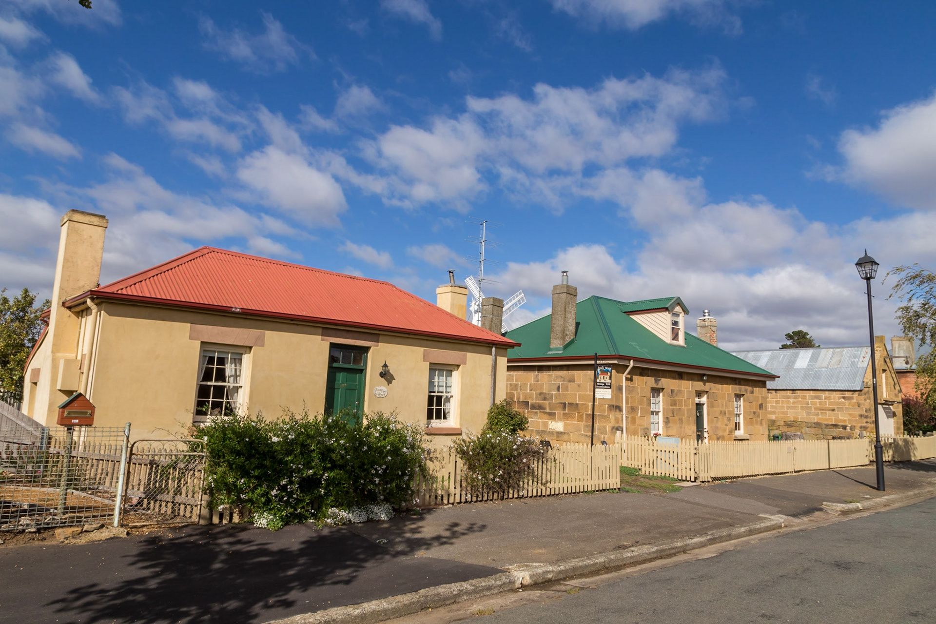 High Street Oatlands. Historic Colonial Buildings of Oatlands