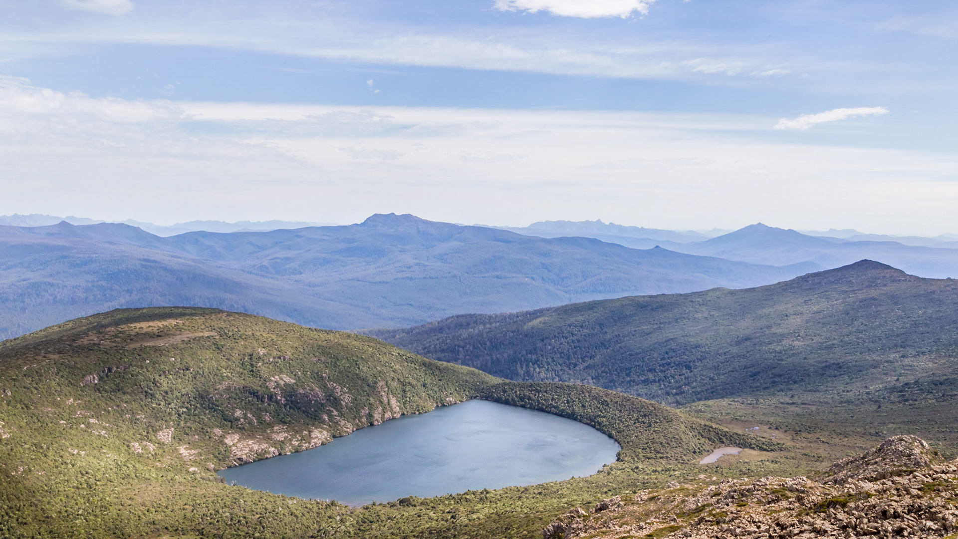 Hartz Lake. Hartz Mountains National Park