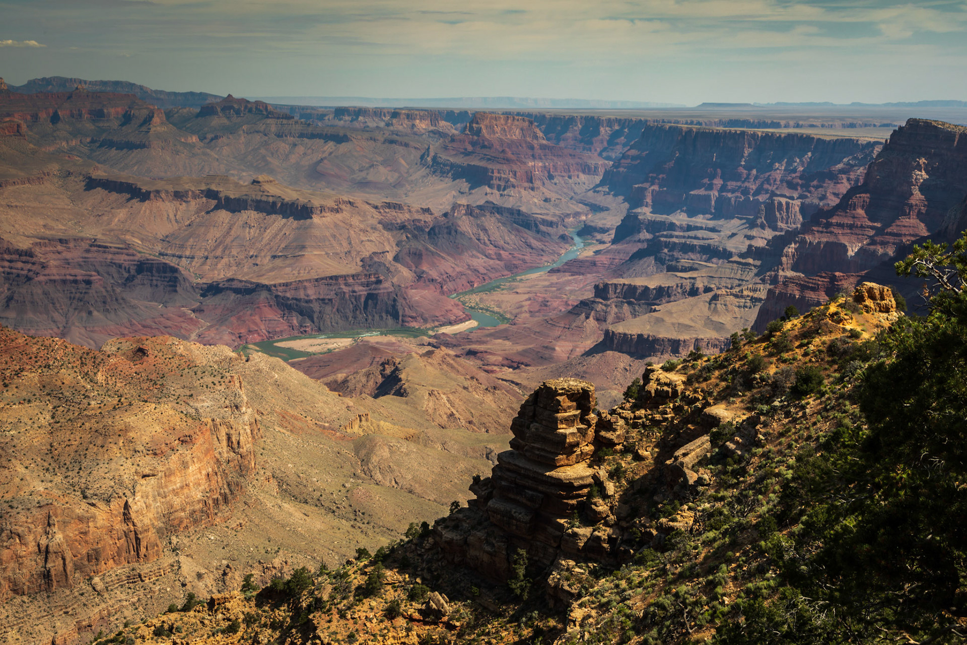 Colorado River seen from Desert View