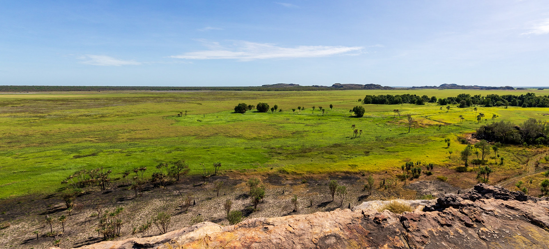 Looking out from the Ubirr rock art site