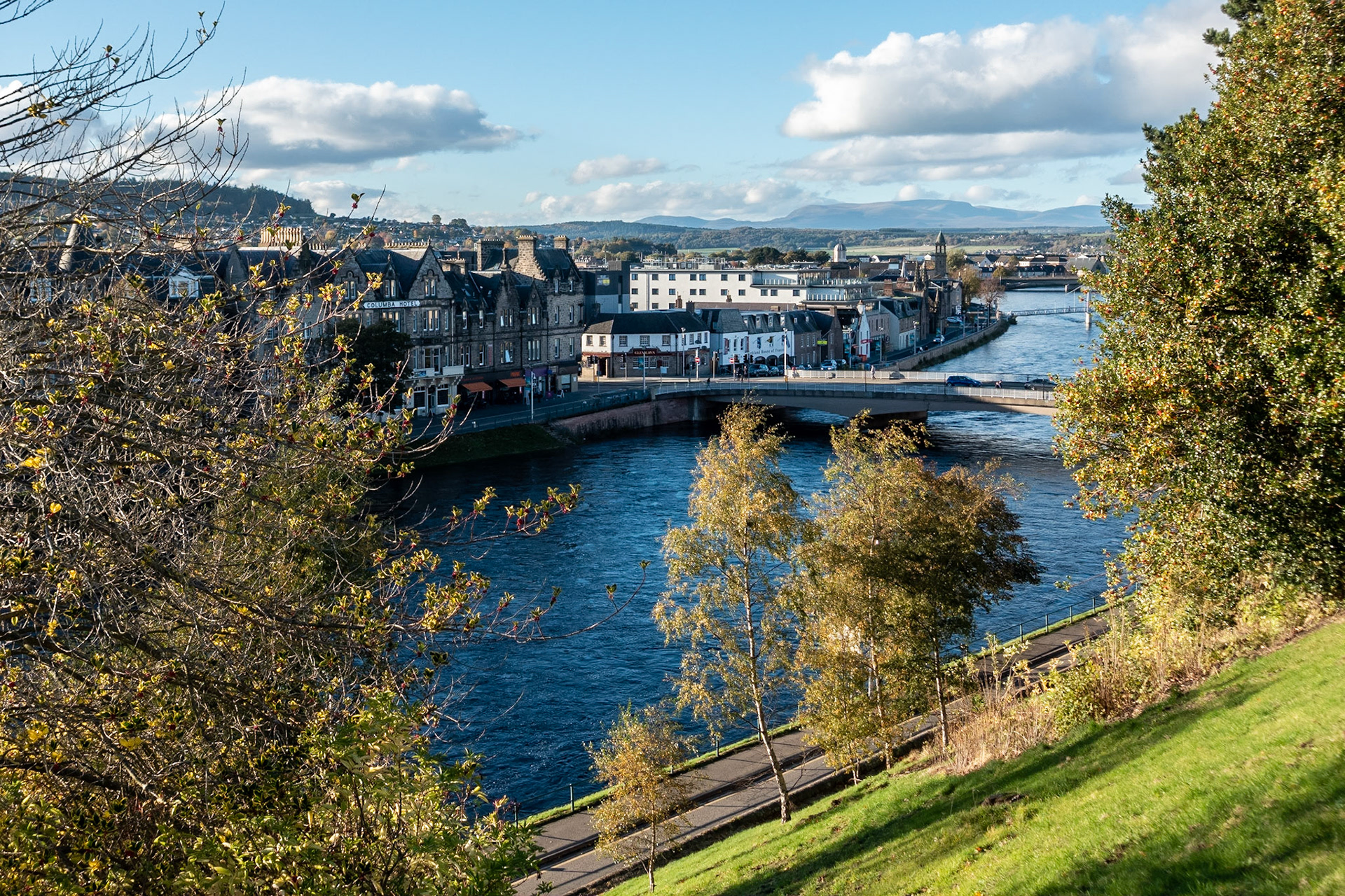 River Ness &amp; Ness Bridge, City Centre