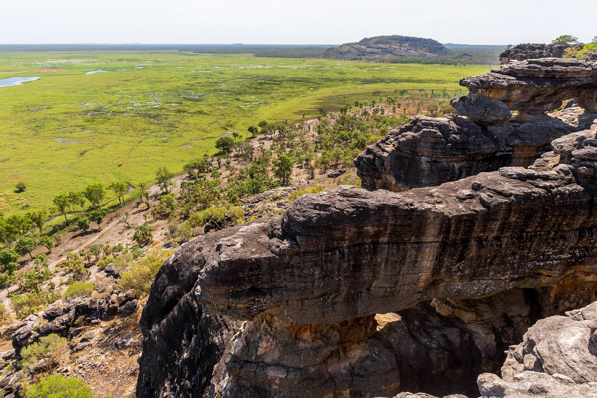 From Injalak Hill, Gunbalanya Wetland