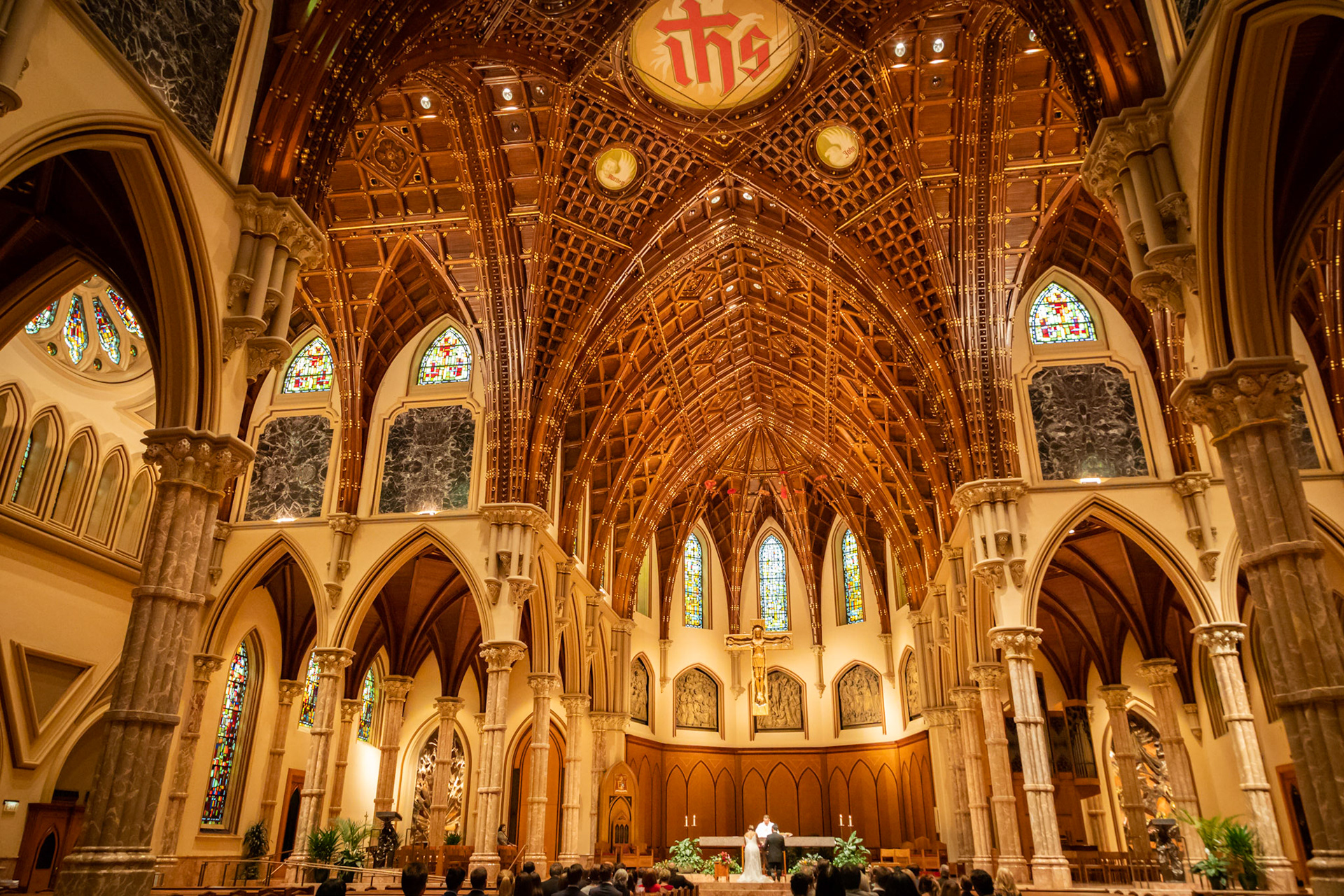 A Saturday Wedding in the Holy Name Cathedral