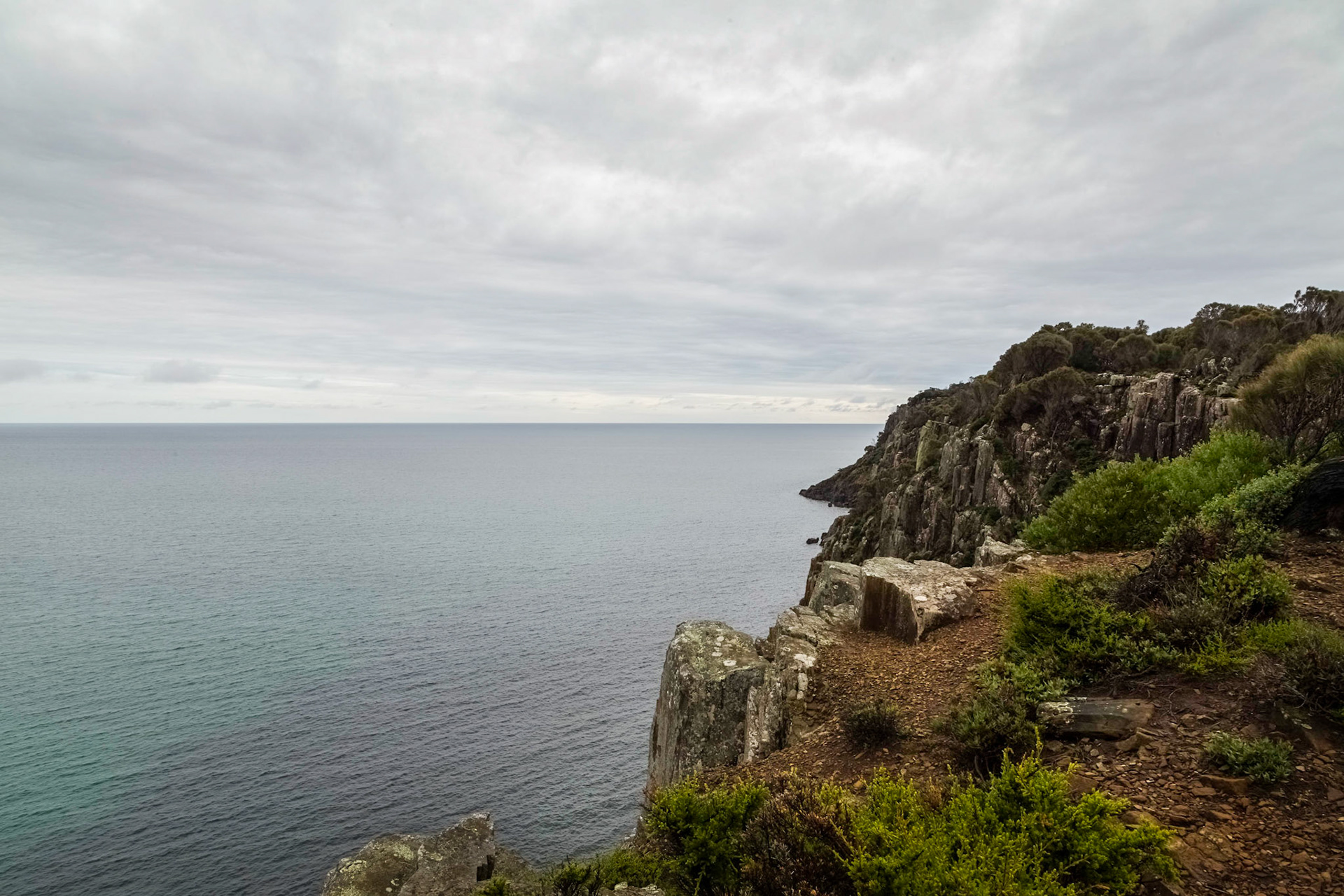 View from the Badger Beach Lookout, near Greens Beach Village