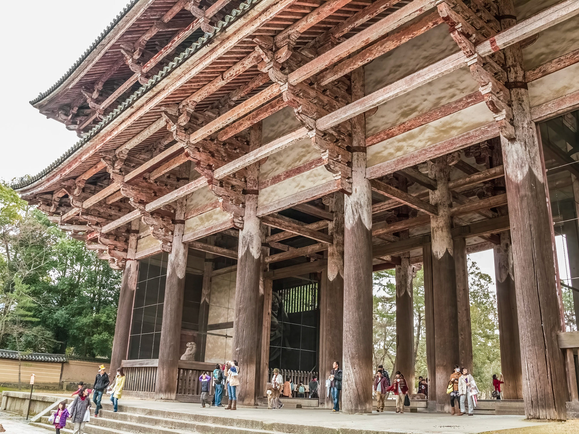 Nandaimon Gate or the Great South Gate, Todai-ji Temple