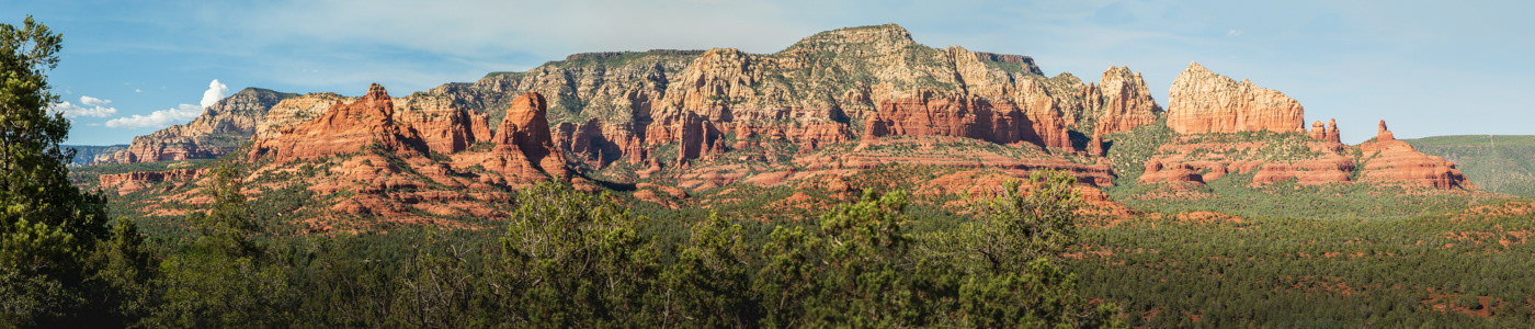 Red rock landscapes arouind Sedona