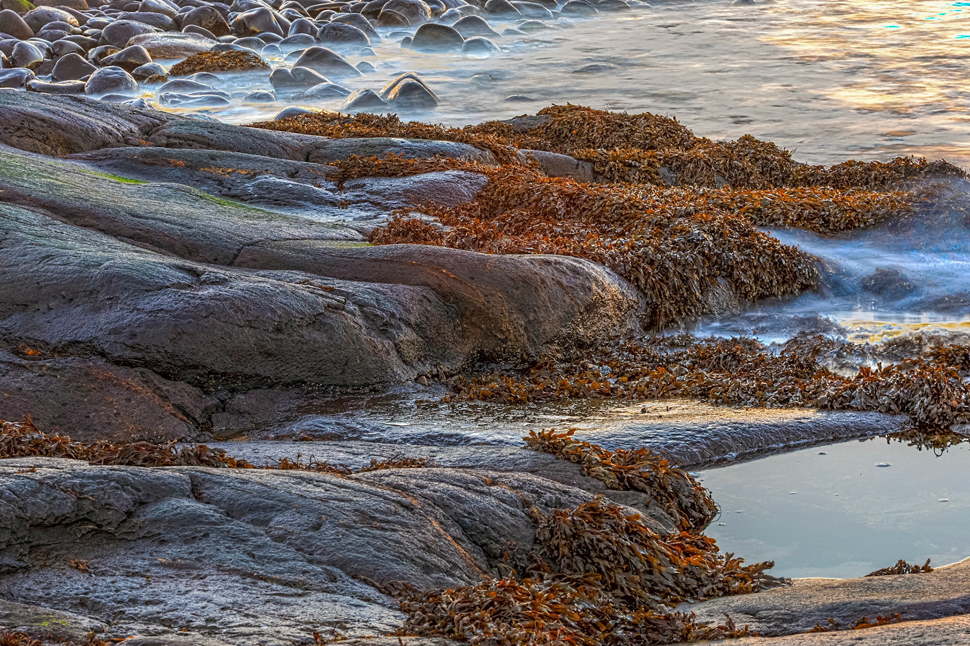At the southern edge of Embleton Bay