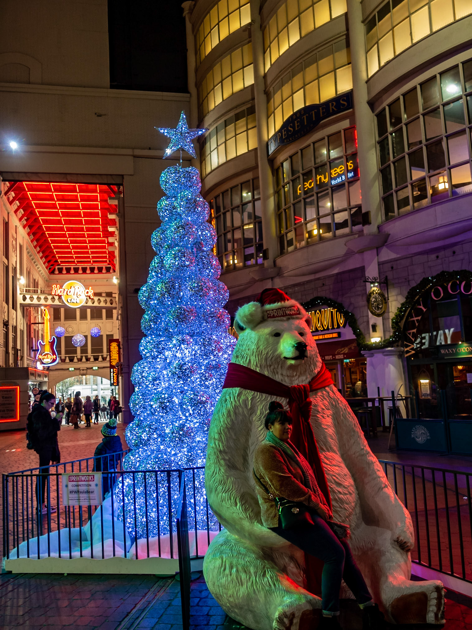 In The Printworks. Entertainment Zone