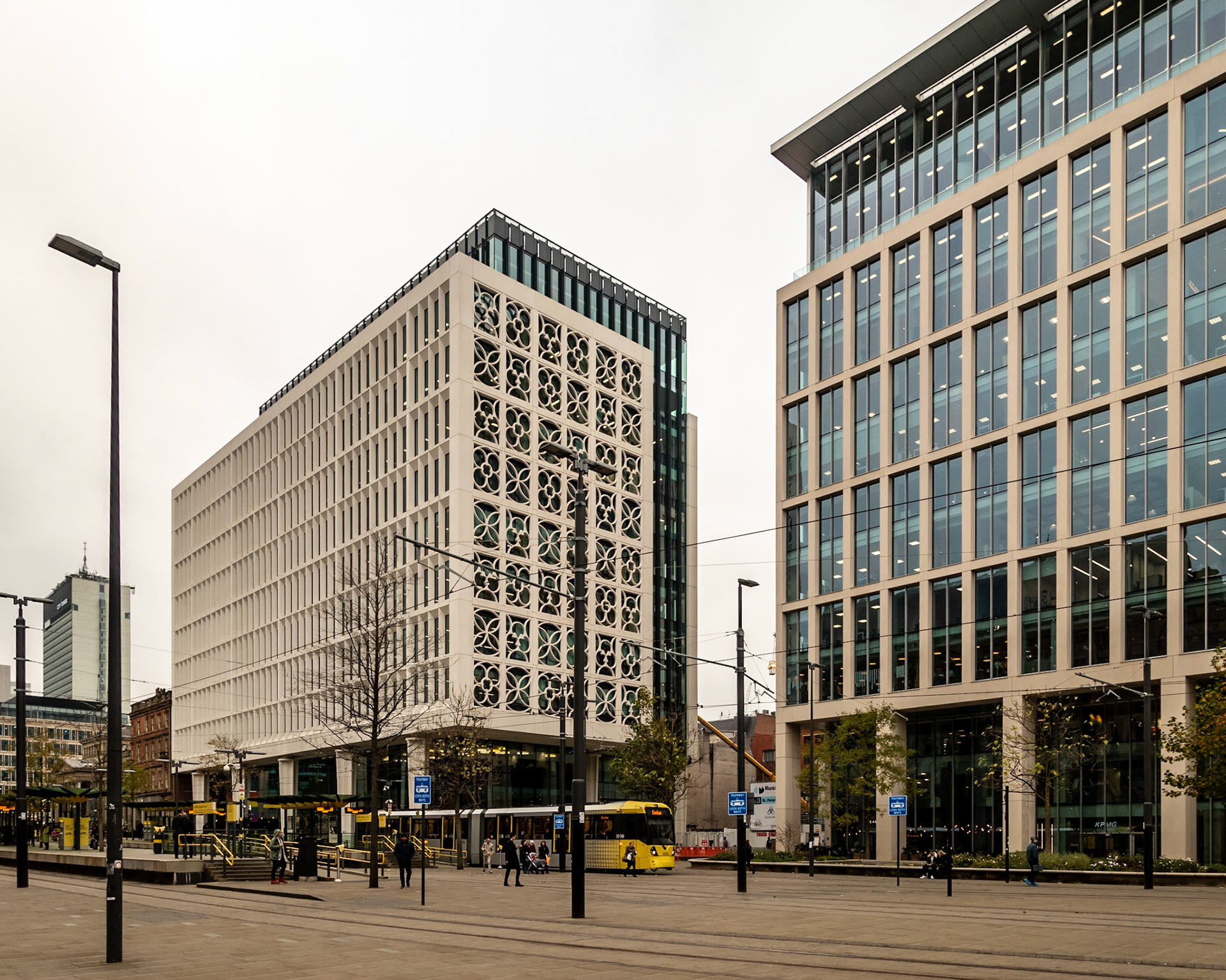 Mosley Street Office Buildings, St. Peter's Square