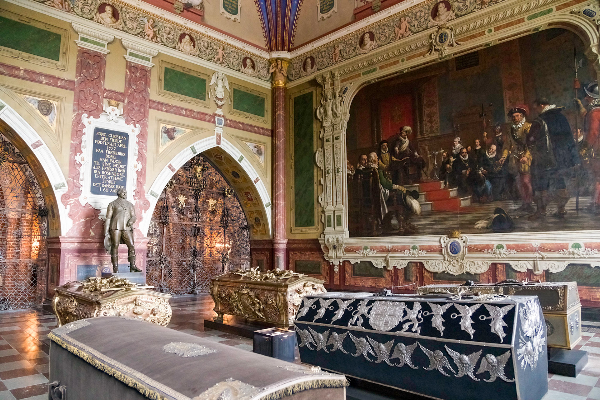 Burial Chapel of Christian IV, in Roskilde Cathedral