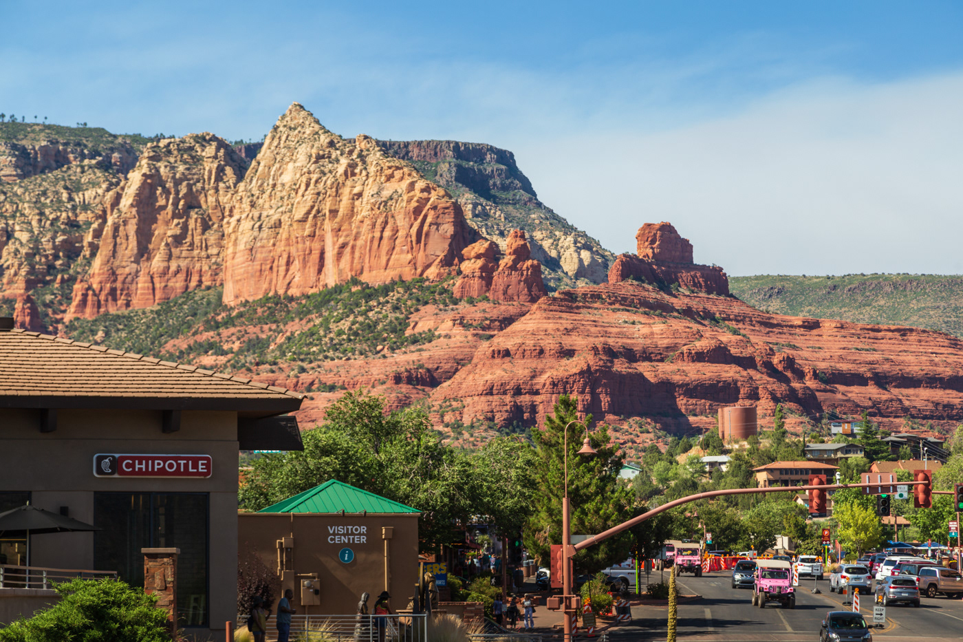Red rock landscapes arouind Sedona