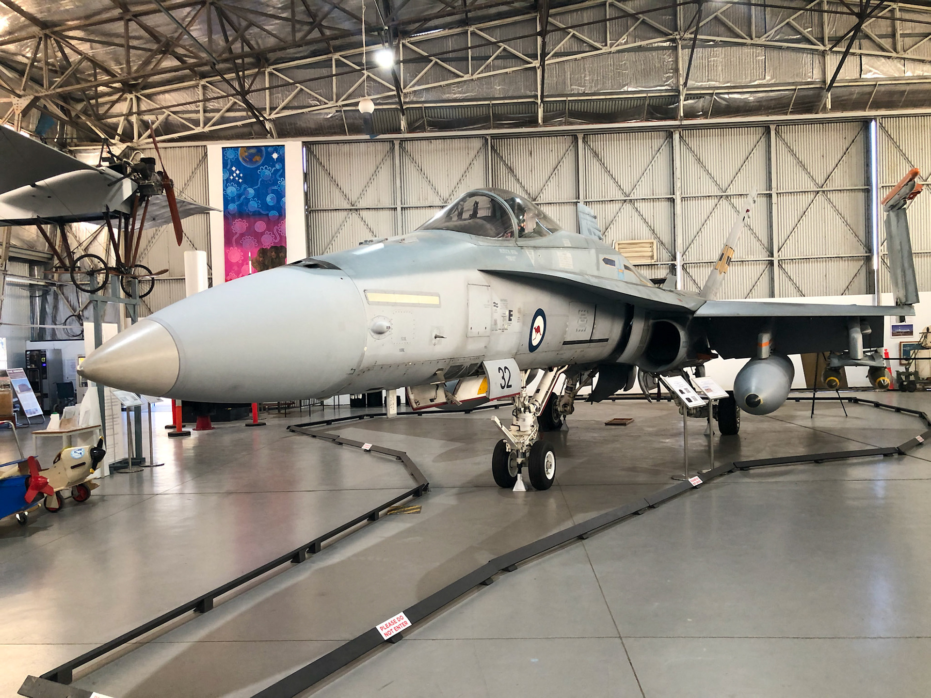 Aviation Museum. McDonnell Douglas F/A-18A