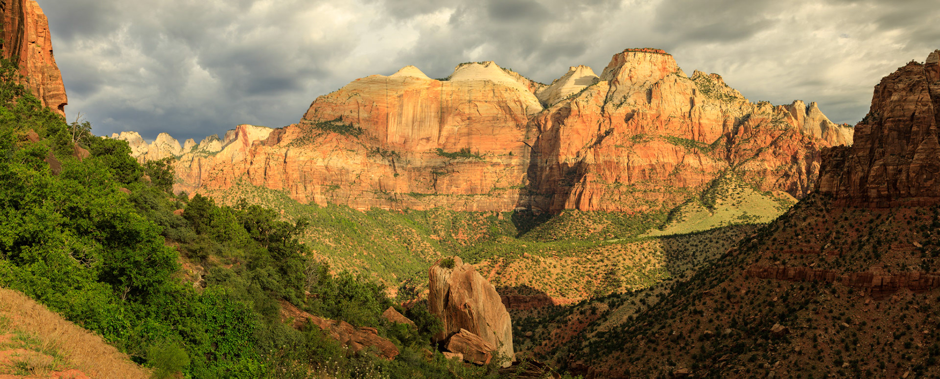 Along the Zion - Mt Carmel Highway