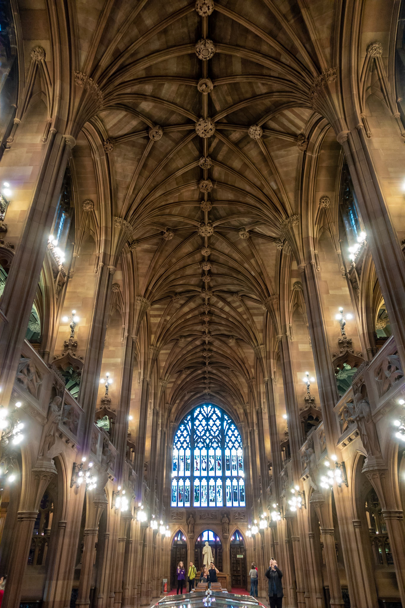 Ceiling of the Reading Room. In the John Rylands Library