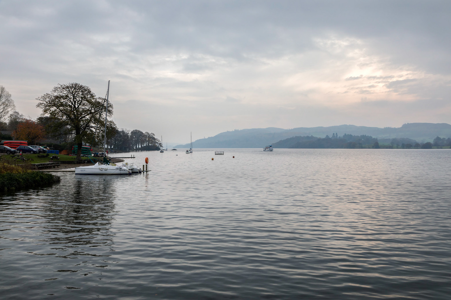 Cruising on Lake Windermere