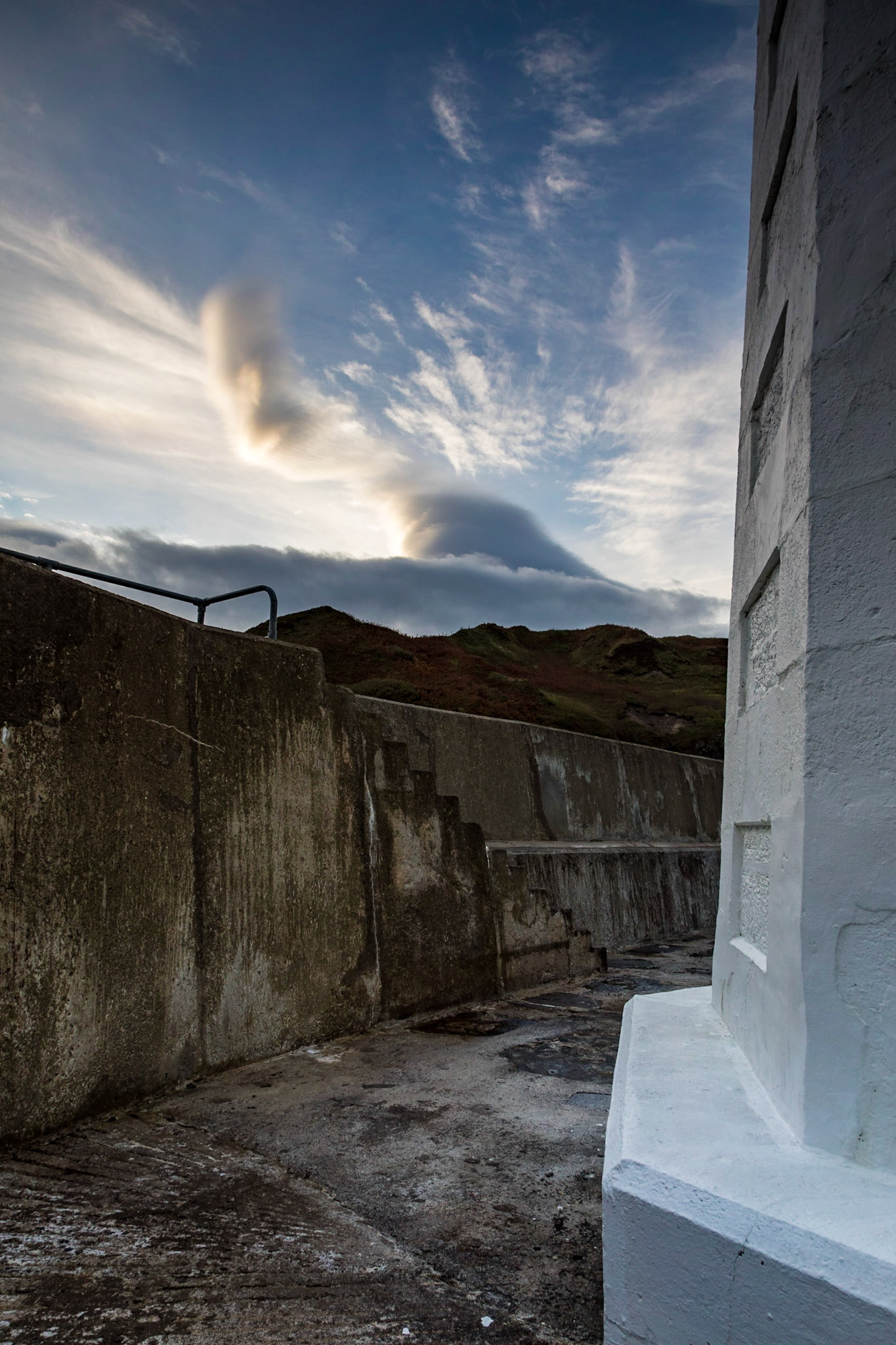 At the Lighthouse in Lybster Harbour, Invershore