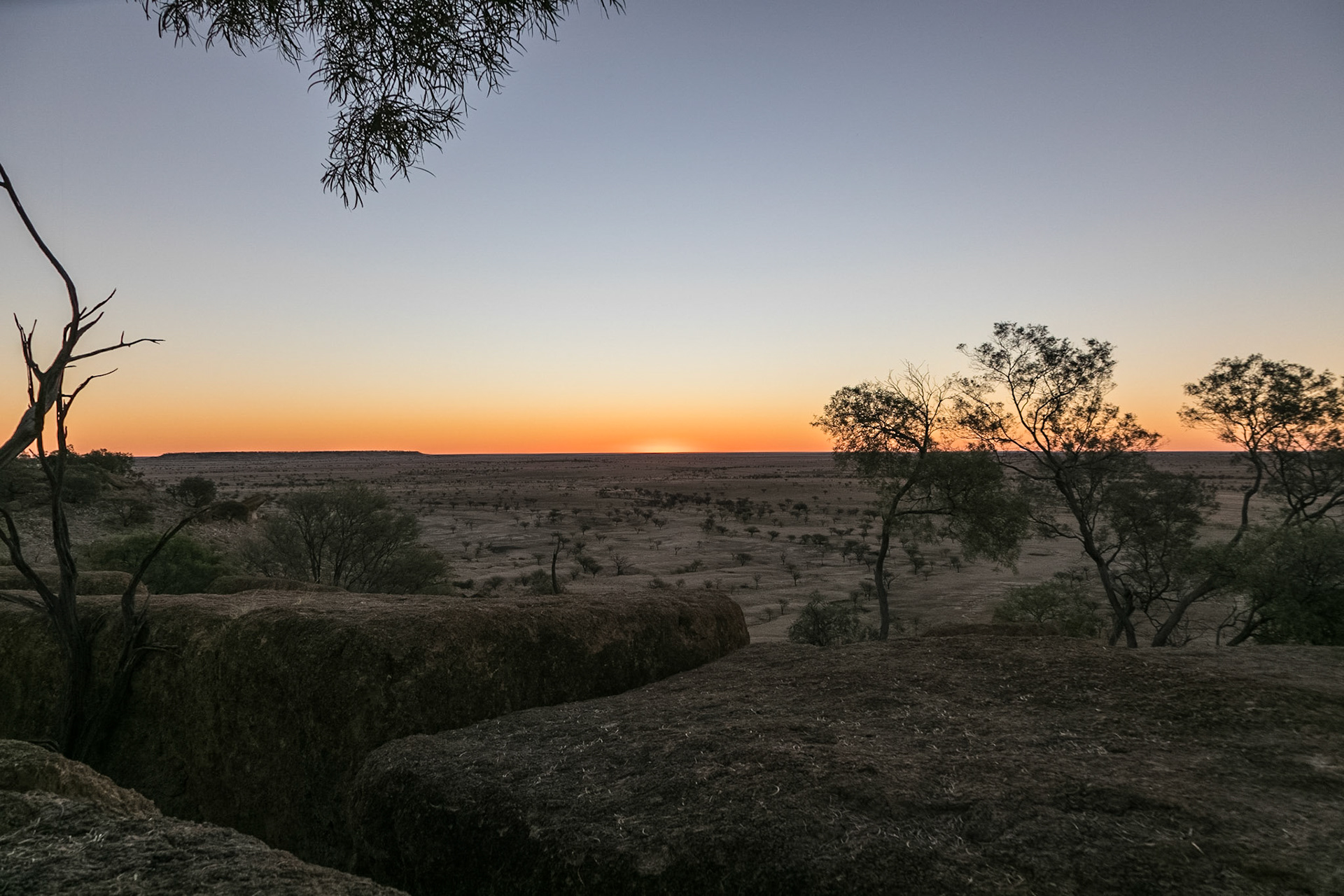 Rifts, at Rangelands Station, Winton