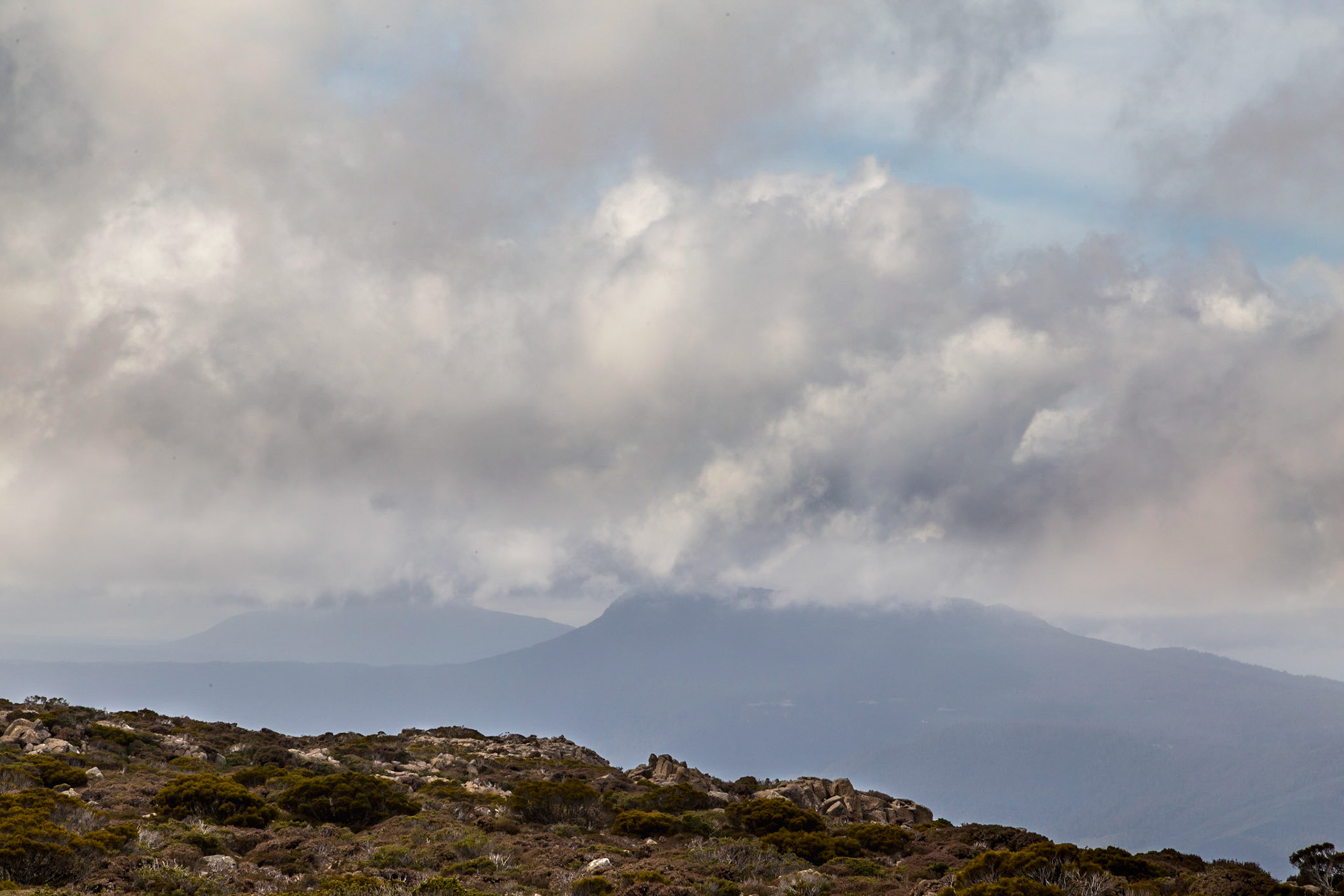 Near the summit of Mount Barrow