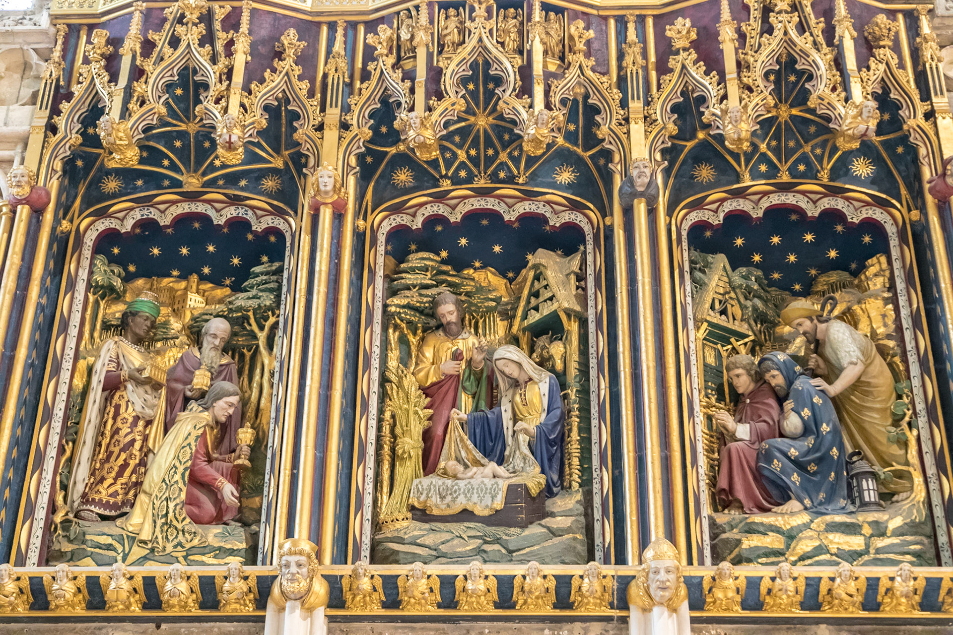 Christmas Scenes, in York Minster