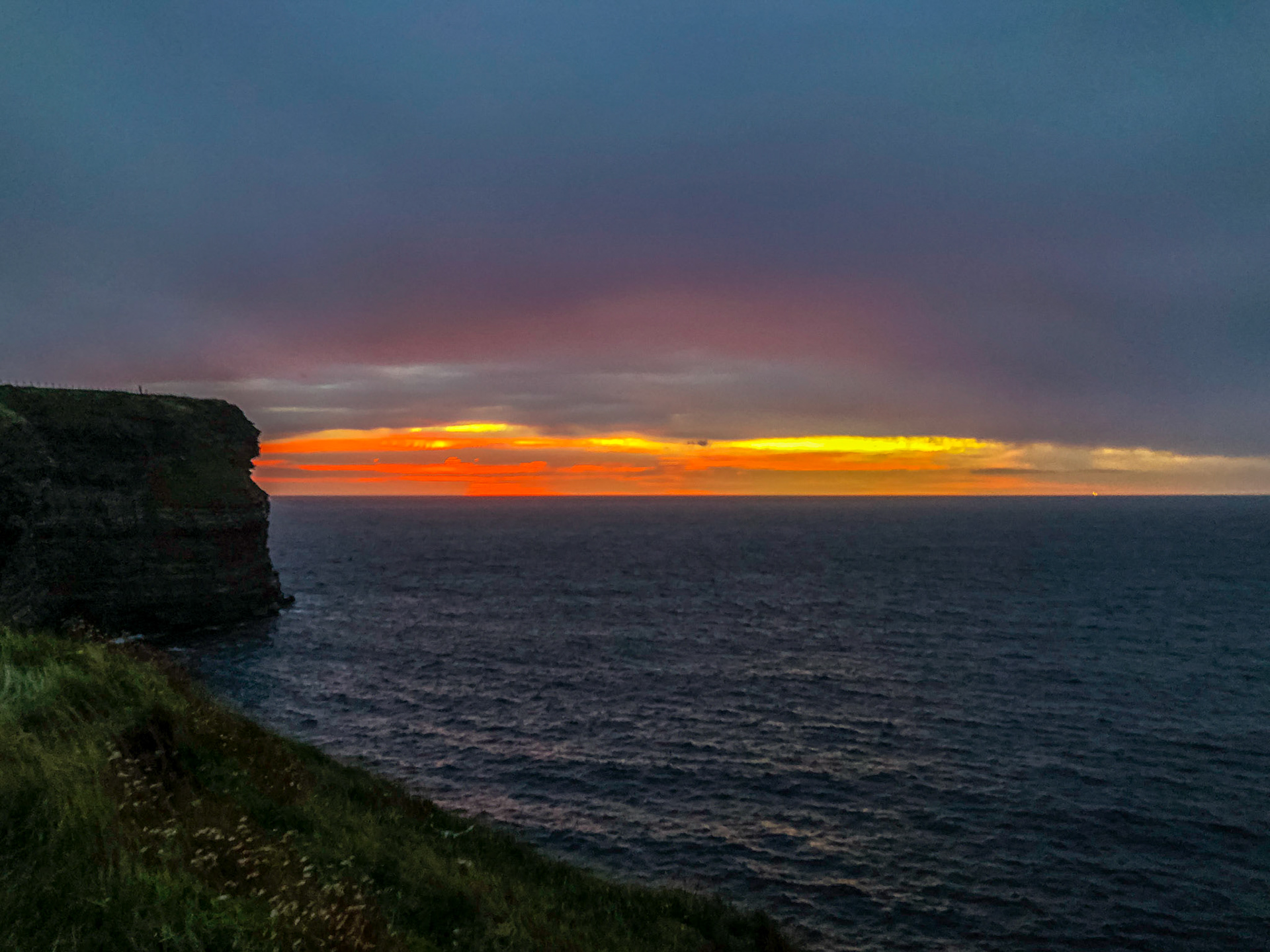 Sliver of Dawn Light at Duncansby Head