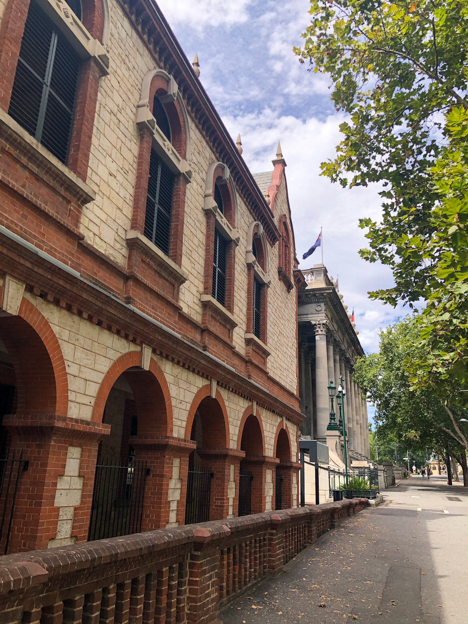 S.A. parliament buildings, North Terrace