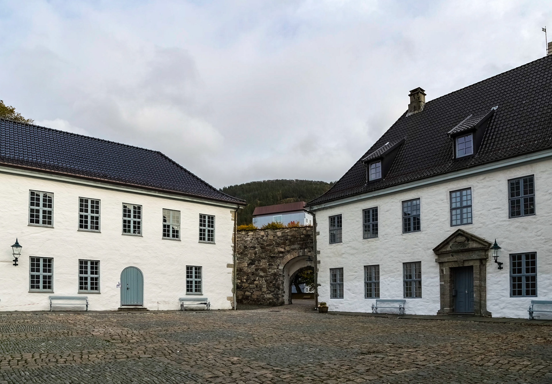 Within the old Bergenhus Fortress (Bergenhus festning).