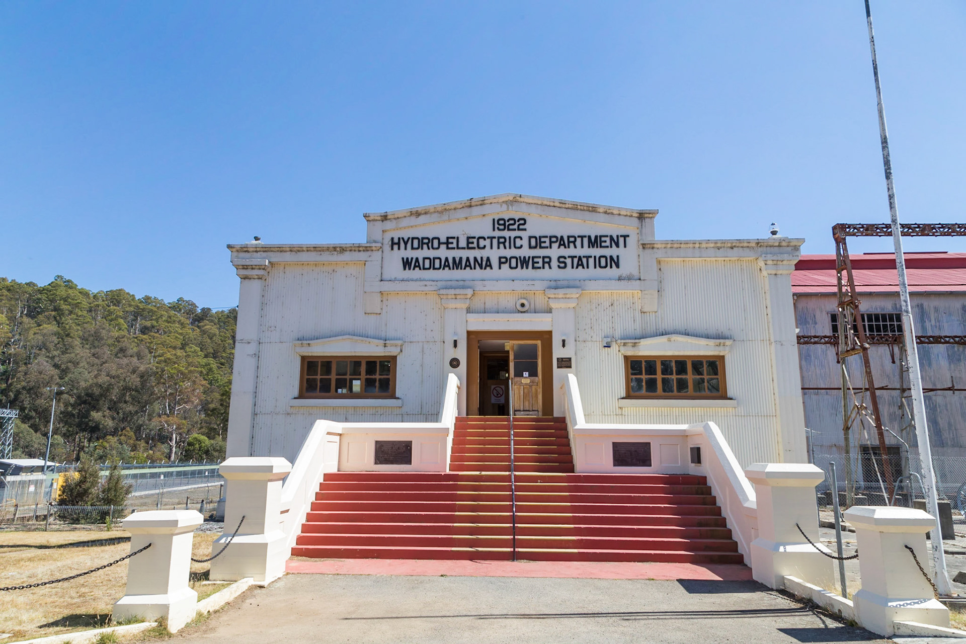 The beginning of the hydro-electric power generation in Tasmania. The first 2 generators at Waddamana came into service in May 1916.