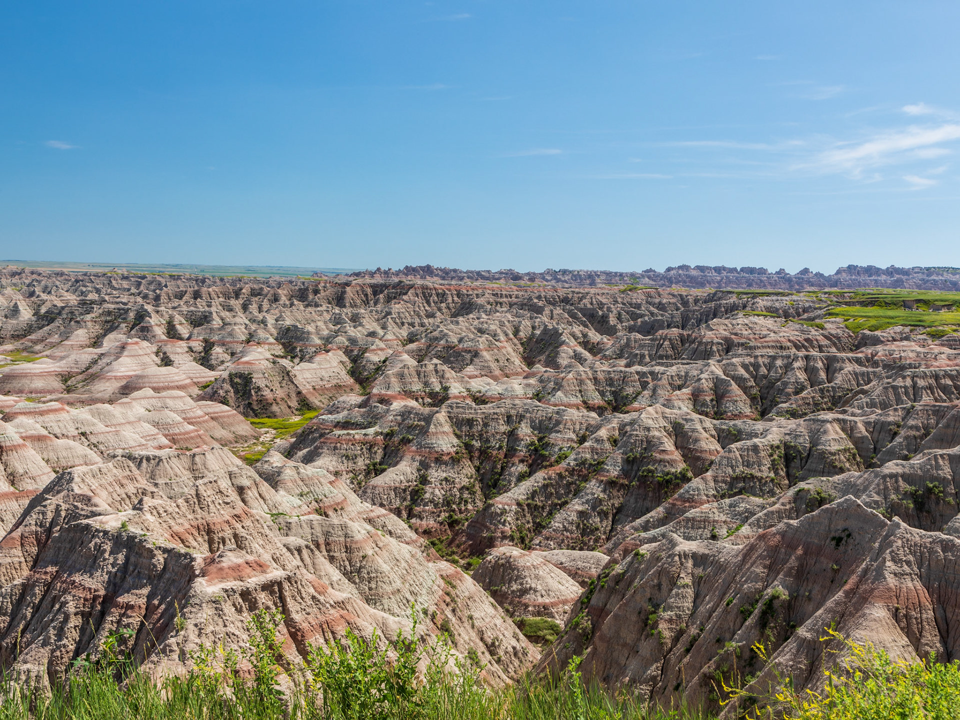 10 JUL: In the Badlands National Park, South Dakota